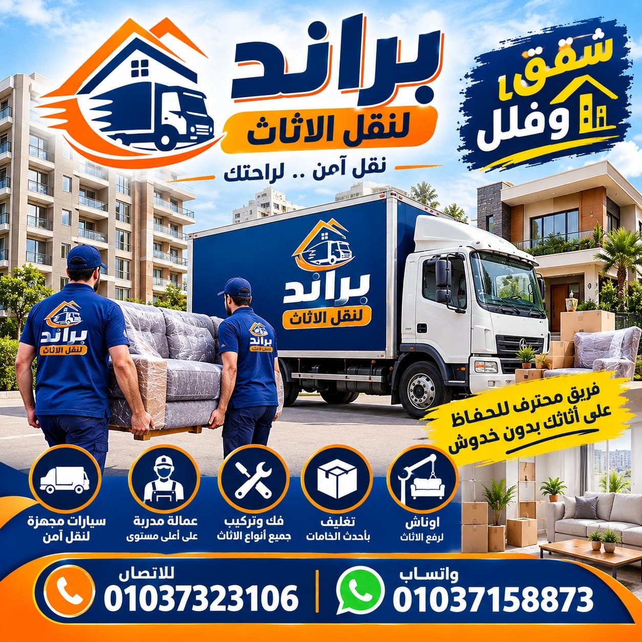 تغليف الصالونات والانتريهات لحمايتها